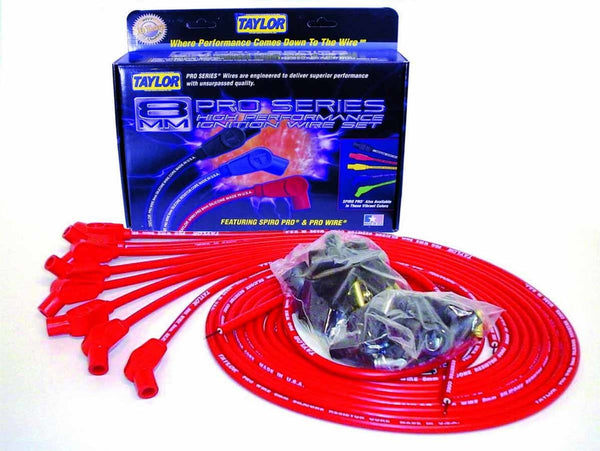 TAYLOR/VERTEX 8mm Red Pro Wire 135 Deg 70253