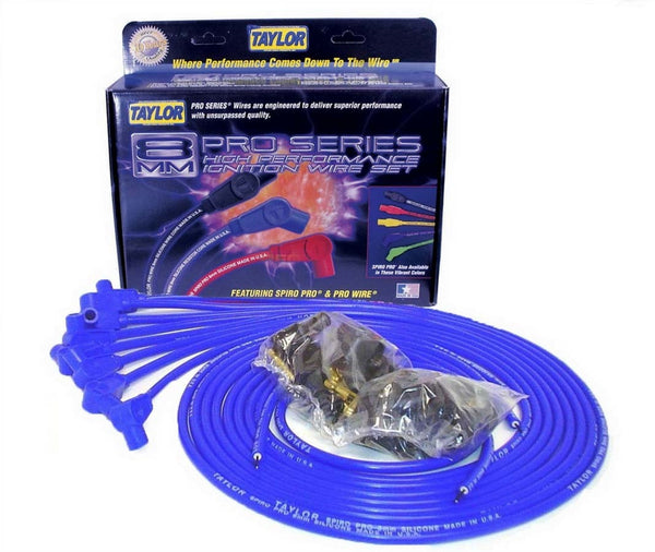 TAYLOR/VERTEX 8mm Blue Spiro-Pro Wires 73651