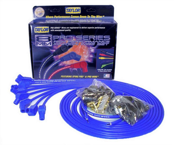 TAYLOR/VERTEX 8mm Blue Spiro-Pro Wires 73653