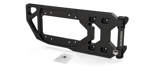 TERAFLEX Alpha HD Hinged Spare Tire Carrier Kit 4838900