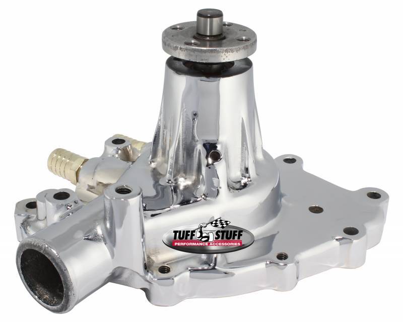 TUFF-STUFF Ford Water Pump Pass Side Inlet Chrome 1432AA