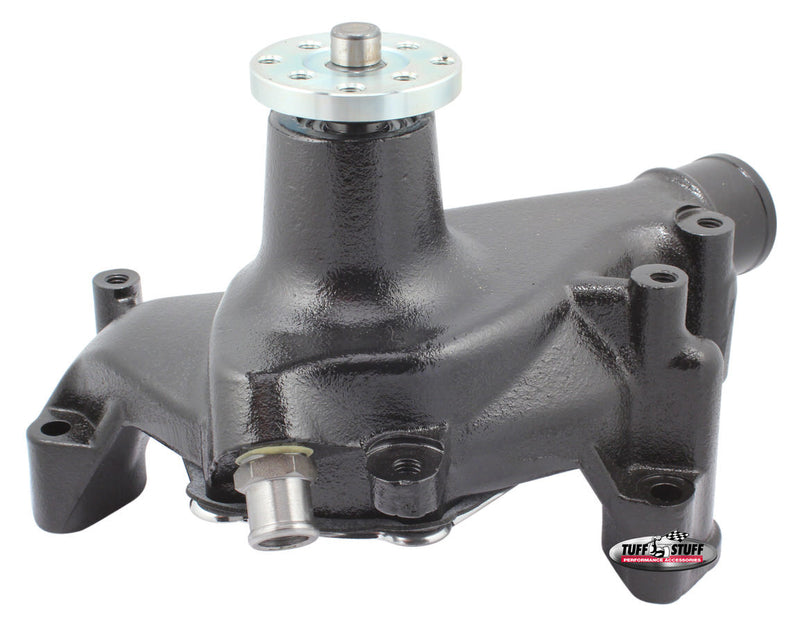 TUFF-STUFF SBC Water Pump Long Black Cast 1449NC