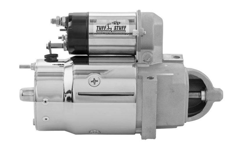 TUFF-STUFF Chevy Starter Chrome Sta ggered Bolt Pattern 3510A