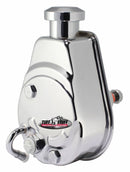 TUFF-STUFF GM Power Steering Pump Keyed shaft chrome 6171A