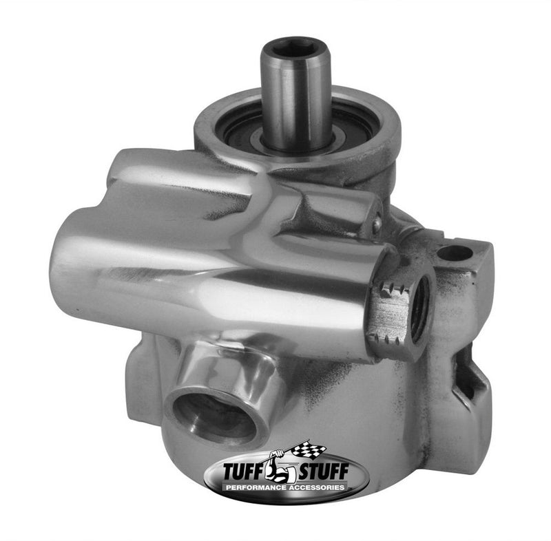 TUFF-STUFF GM LS1 Power Steering Pump Polished Aluminum 6175ALP-6