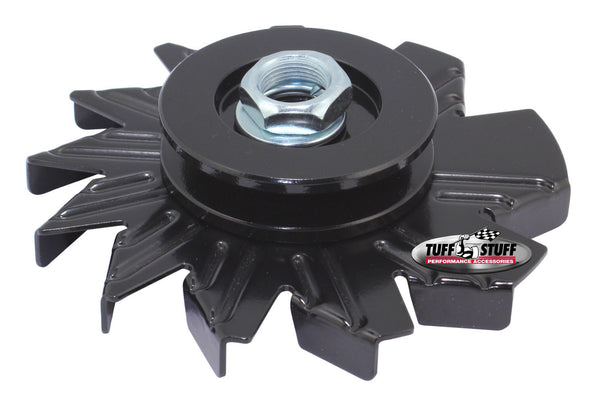 TUFF-STUFF Alternator Stealth Black Fan and Pulley Combo 7600AB
