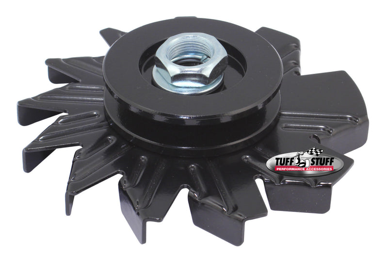 TUFF-STUFF Alternator Stealth Black Fan and Pulley Combo 7600AB