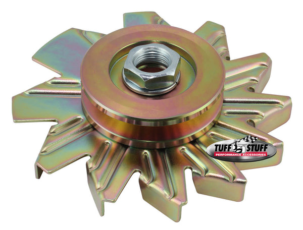 TUFF-STUFF Alternator Gold Zinc Fan And Pulley Combo 7600AD