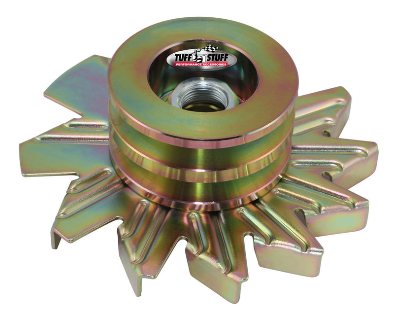 TUFF-STUFF Alternator Gold Zinc Fan And Pulley Combo 7600BD