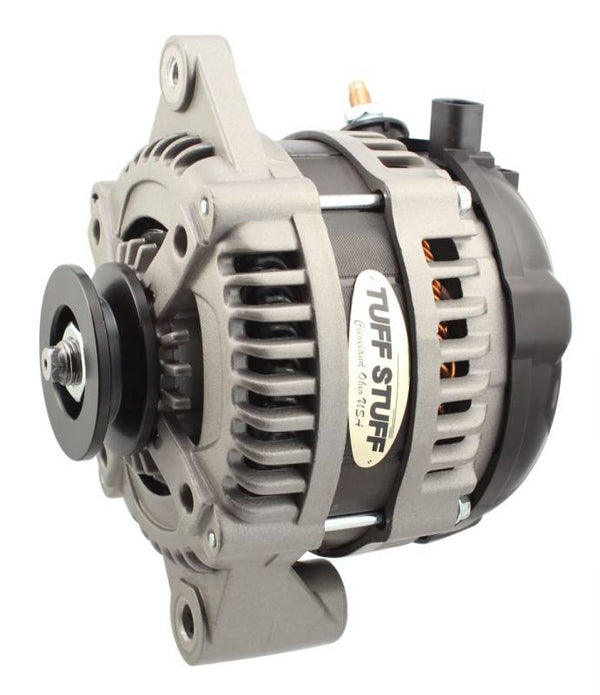 TUFF-STUFF 225 MAX AMP Alternator 1-Groove 1-Wire Cast 8319FC1G1W