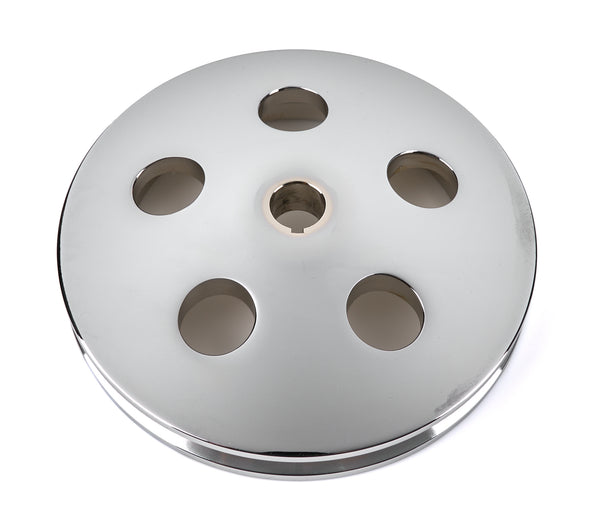 TUFF-STUFF Power Steering Pump Pulley Chrome 8488A