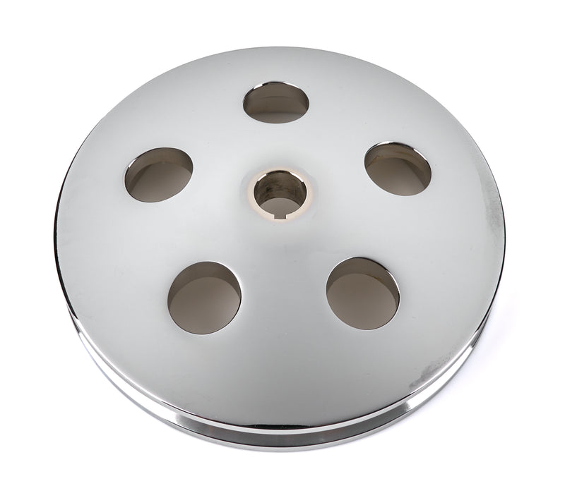 TUFF-STUFF Power Steering Pump Pulley Chrome 8488A