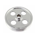 TUFF-STUFF Type II Power Steering Pulley 6 Groove Chrome 8489A