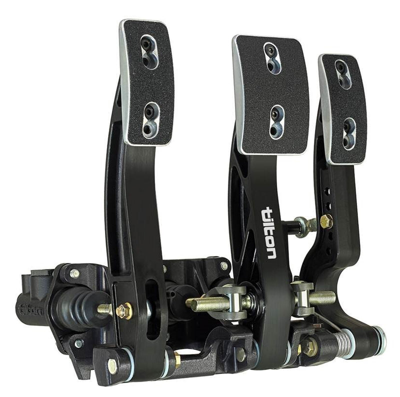 TILTON 3 Pedal Set Alum Floor Mount 72-603