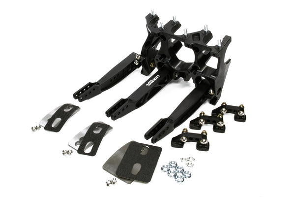 TILTON Triple Pedal Assy. Alum Underfoot Mount 72-616