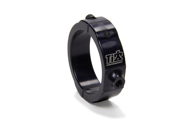 Ti22 PERFORMANCE Steering Damper Axle Clamp 2-1/2in Axle Black TIP3250