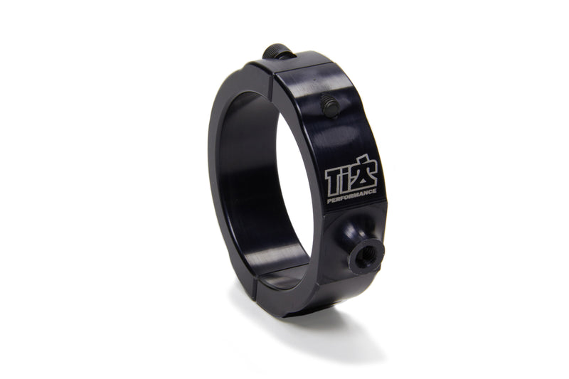 Ti22 PERFORMANCE Steering Damper Axle Clamp 2-1/2in Axle Black TIP3250