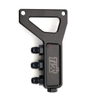 Ti22 PERFORMANCE Fuel Block four 6AN one 8AN w/Bracket TIP5590