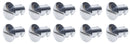 Ti22 PERFORMANCE Oval Head Dzus Buttons .500 Long 10 Pack TIP8100