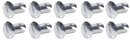 Ti22 PERFORMANCE Oval Head Dzus Buttons .550 Long 10 Pack TIP8104