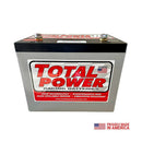 TOTAL POWER BATTERY 16V Racing Battery AGM 725CA 42lbs. TP16V