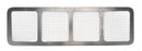 TRUE PERFORMANCE & FABRICATION Nose Screen Lower Raw Aluminum DTR1001