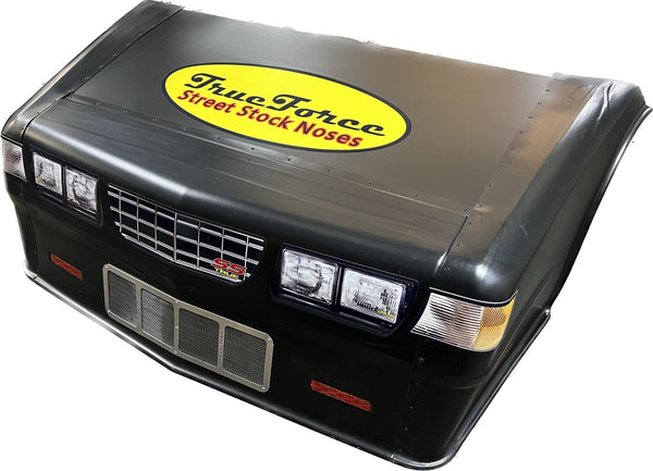 TRUE PERFORMANCE & FABRICATION Nose Kit Mini Wedge Black DTR1180
