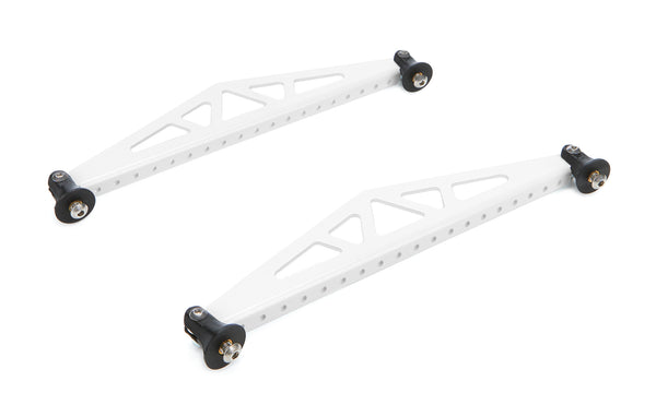 TRUE PERFORMANCE & FABRICATION Spoiler Brace 10.5in White Pair DTR1303