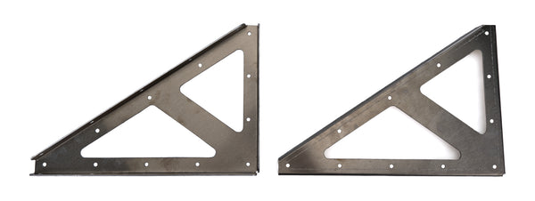 TRUE PERFORMANCE & FABRICATION Lower Fender Brace Alum Pair DTR1306