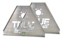 TRUE PERFORMANCE & FABRICATION Toe Plates 5x5 Pair DTR7000