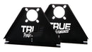 TRUE PERFORMANCE & FABRICATION Toe Plates Mini-Cup 4x4 Pair DTR7014