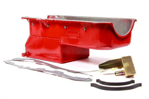 TRANS-DAPT 86-00 SBC Drag Race Oil Pan 1038