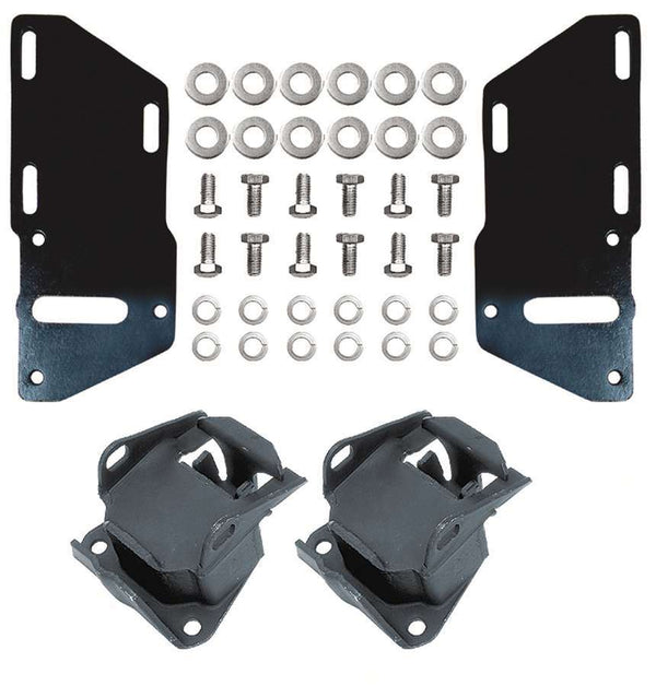 TRANS-DAPT 82-97 S-10 2wd 4.3L To SBC Motor Mounts 4671