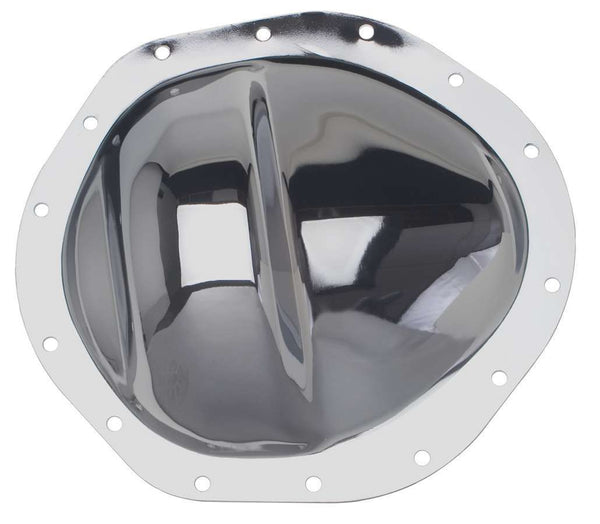 TRANS-DAPT Differential Cover Kit Chrome GM 14 Bolt 9.5 RG 9043