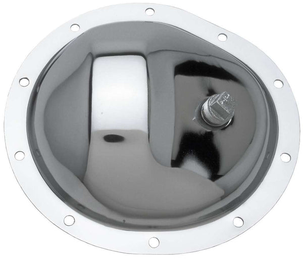 TRANS-DAPT Differential Cover Chrom e GM Truck 10 Bolt Front 9069