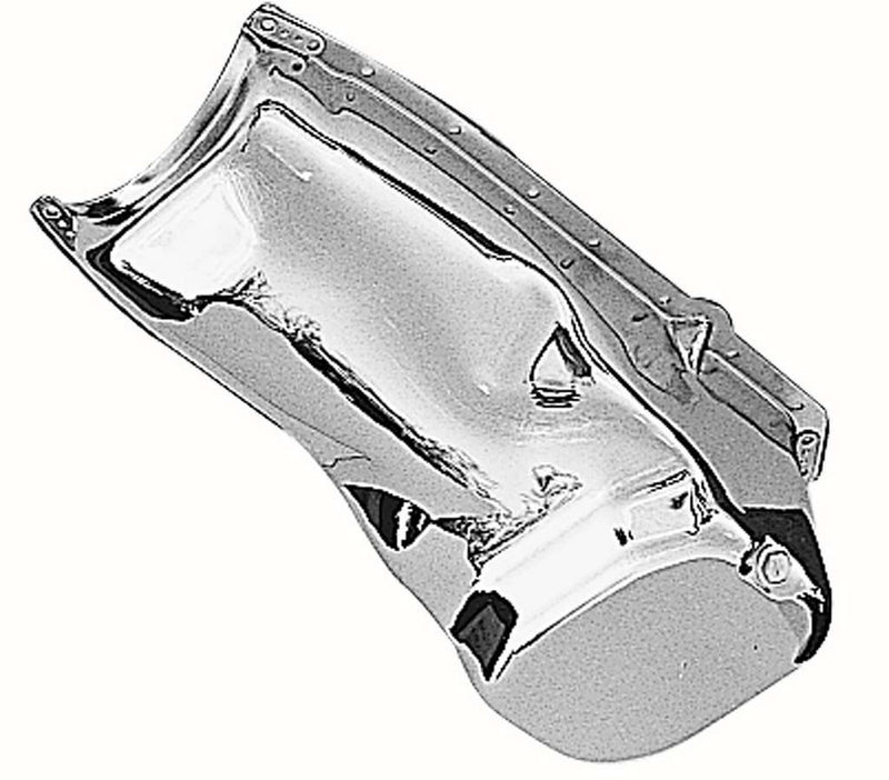 TRANS-DAPT Olds Chrome Oil Pan 9397