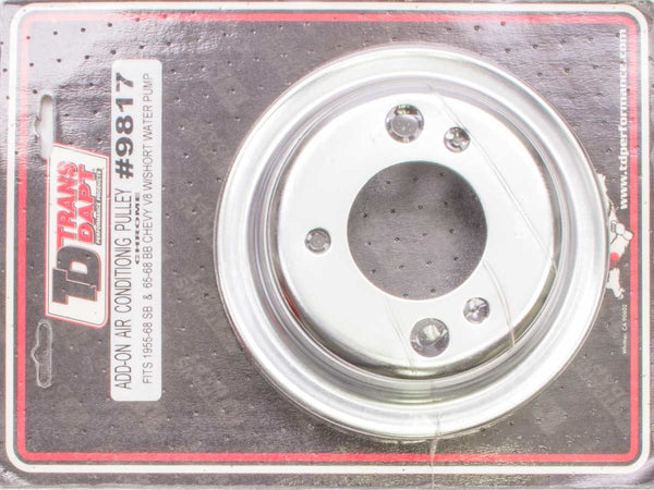 TRANS-DAPT PULLEY BB CHEV A/C ADD-O 9817