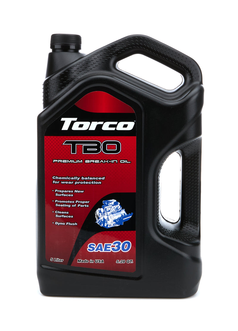 TORCO TBO 30W Premium Break In Oil 5 Liter Bottle A100030LE