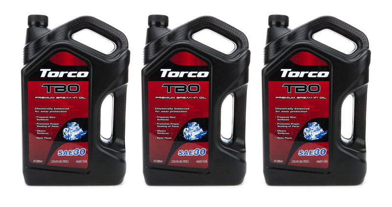 TORCO TBO 30W Premium Break In Oil Case 3 x 5 Liter A100030L