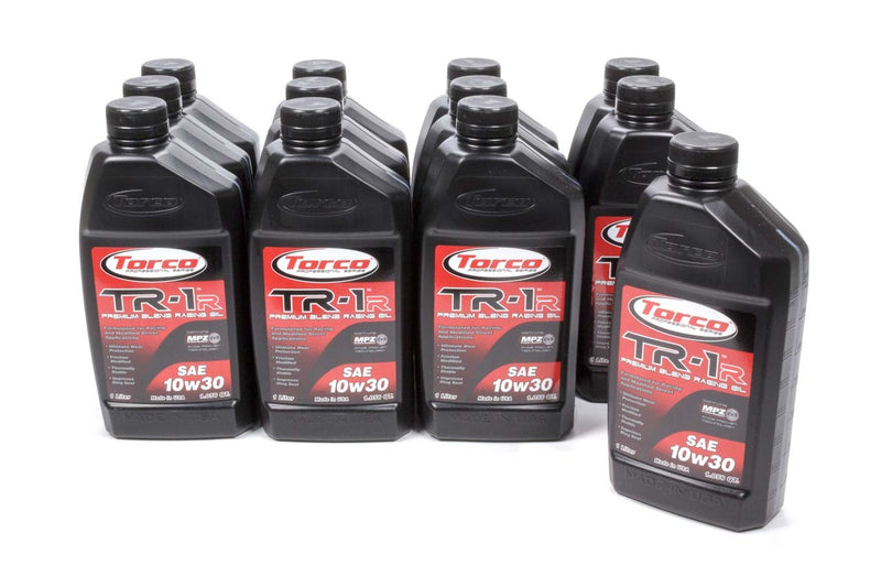 TORCO TR-1R Racing Oil 10w30 Case 12x1-Liter A141030C