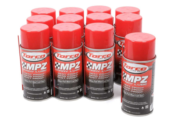 TORCO MPZ Spray Lube Case 12 x 8oz. Can A560000M