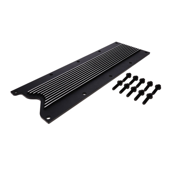 TOP STREET PERFORMANCE LS1/LS6 Finned Aluminum Black Valley Cover 81045BK