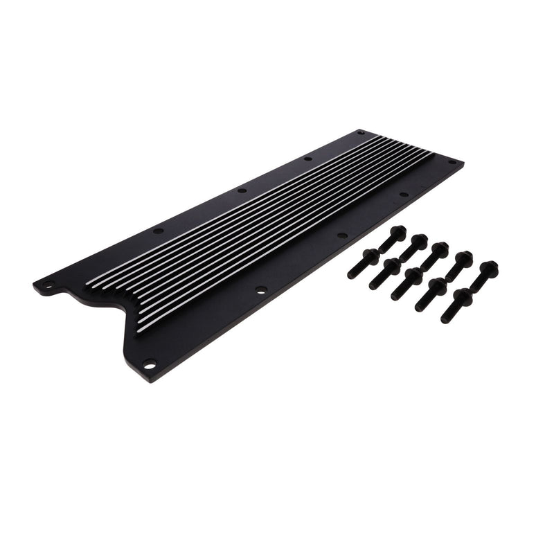 TOP STREET PERFORMANCE LS1/LS6 Finned Aluminum Black Valley Cover 81045BK