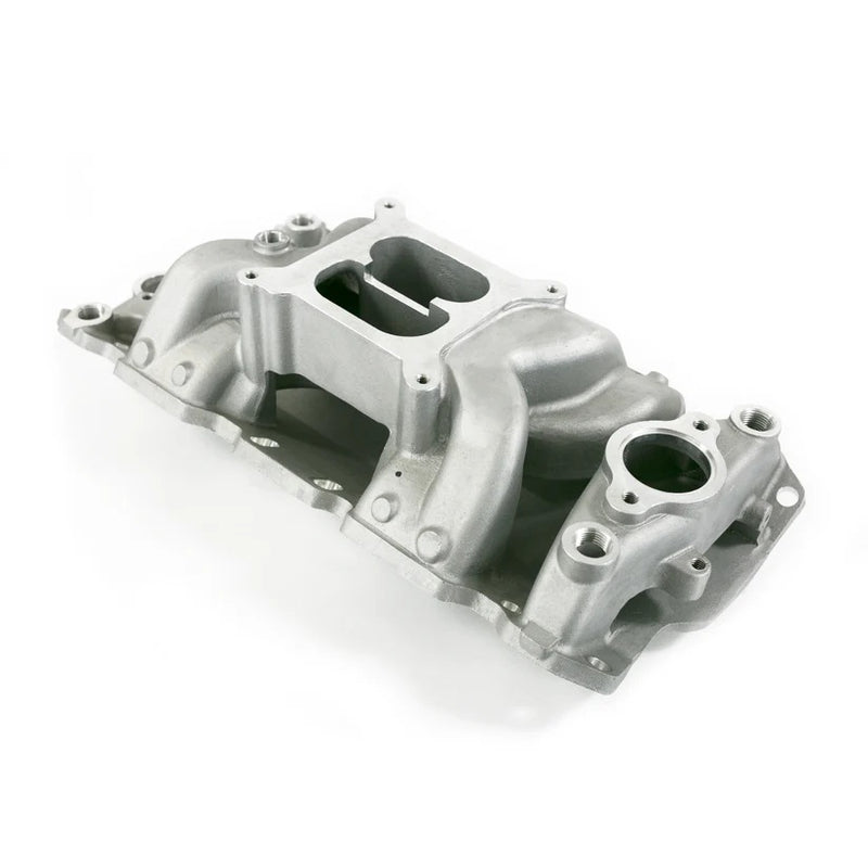 TOP STREET PERFORMANCE 57-95 SBC Air Gap Intake Satin Dual Plane 82026