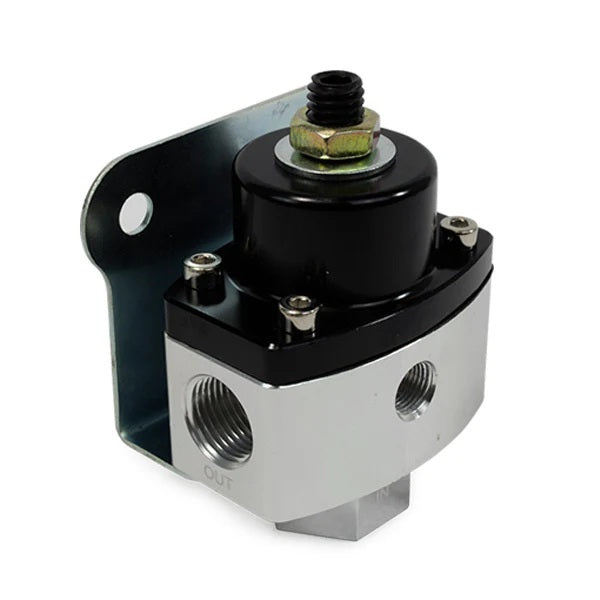 TOP STREET PERFORMANCE Billet Fuel Regulator 5-12psi Black Top JM1057BK