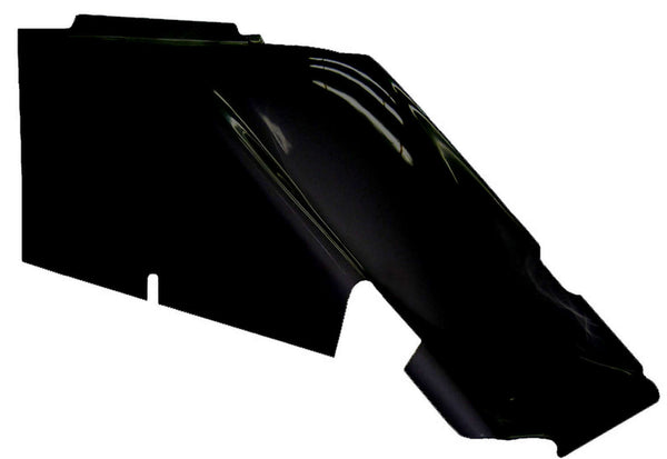 TRIPLE X RACE COMPONENTS 600 Mini Sprint Hood Dual Duct Black 600-BW-0014BLK