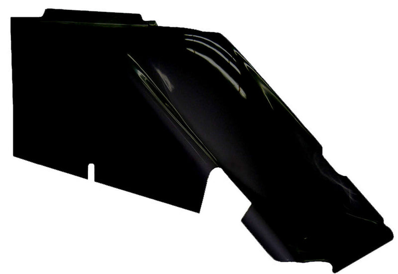 TRIPLE X RACE COMPONENTS 600 Mini Sprint Hood Dual Duct Black 600-BW-0014BLK