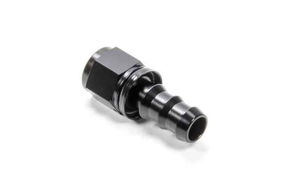TRIPLE X RACE COMPONENTS #10 Straight Hose End Push Lock HF-10010BLK