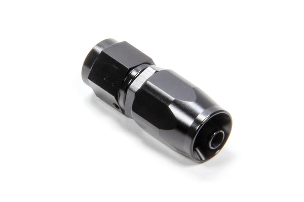 TRIPLE X RACE COMPONENTS #4 Straight Swivel Hose End HF-20004BLK