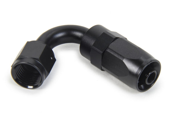 TRIPLE X RACE COMPONENTS #6 120 Degree Swivel Hose End HF-22006BLK
